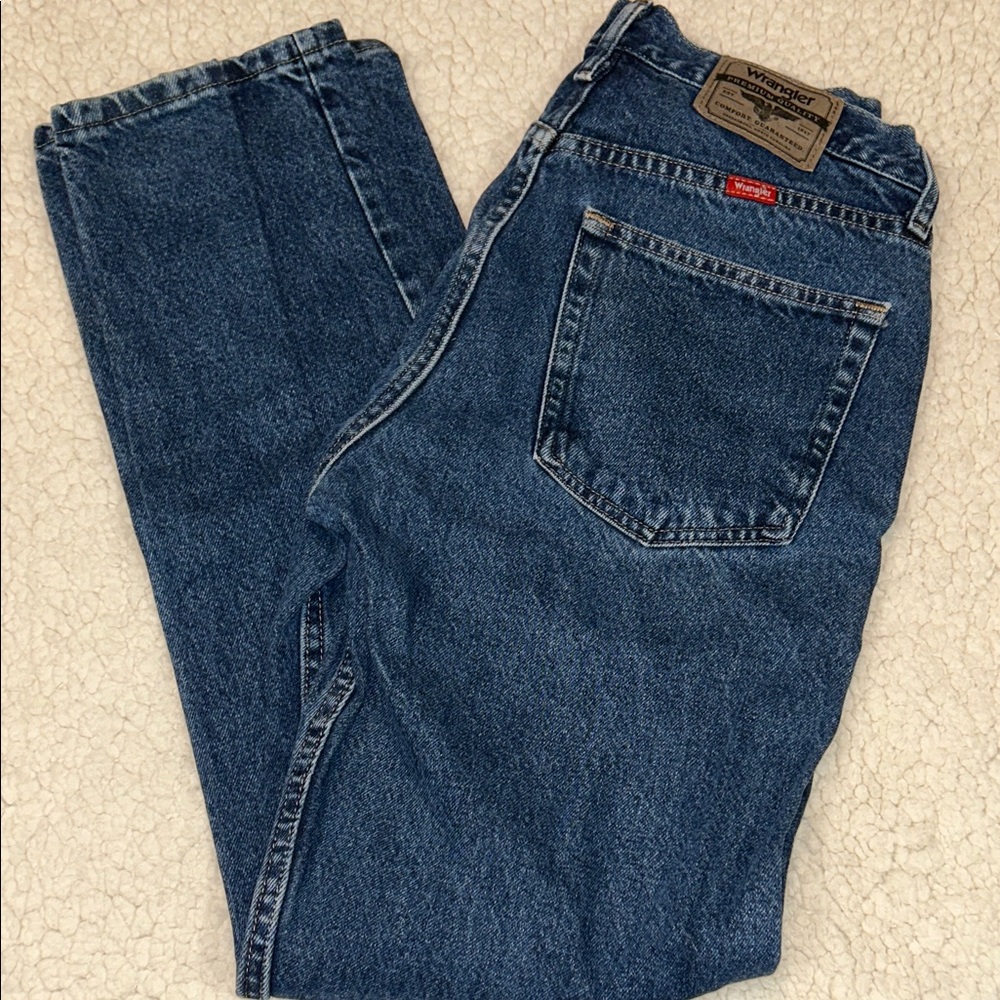 Wrangler Men's‎ Regular Fit Jeans in Deep Blue 33 x 32